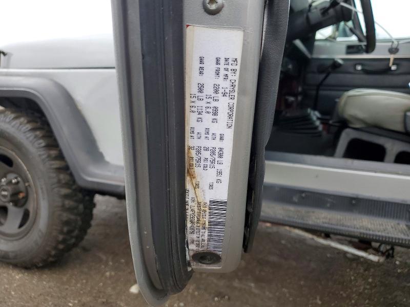 1994 Jeep Wrangler / yj se