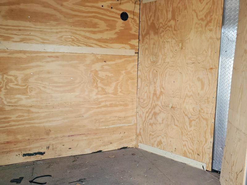 2020 Nationcraft 6X12SA Enclosed Cargo Trailer