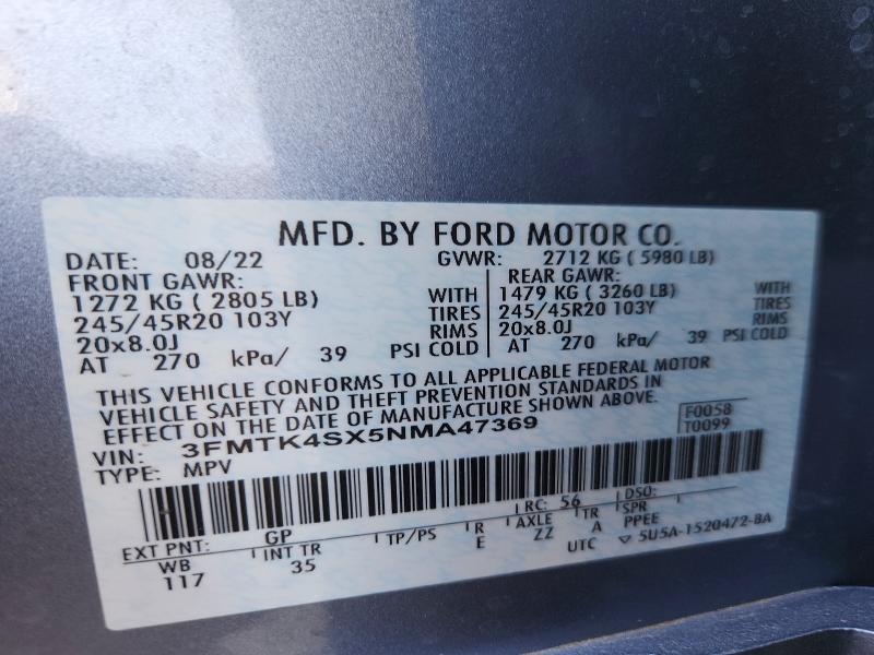 2022 Ford Mustang Mach-e gt