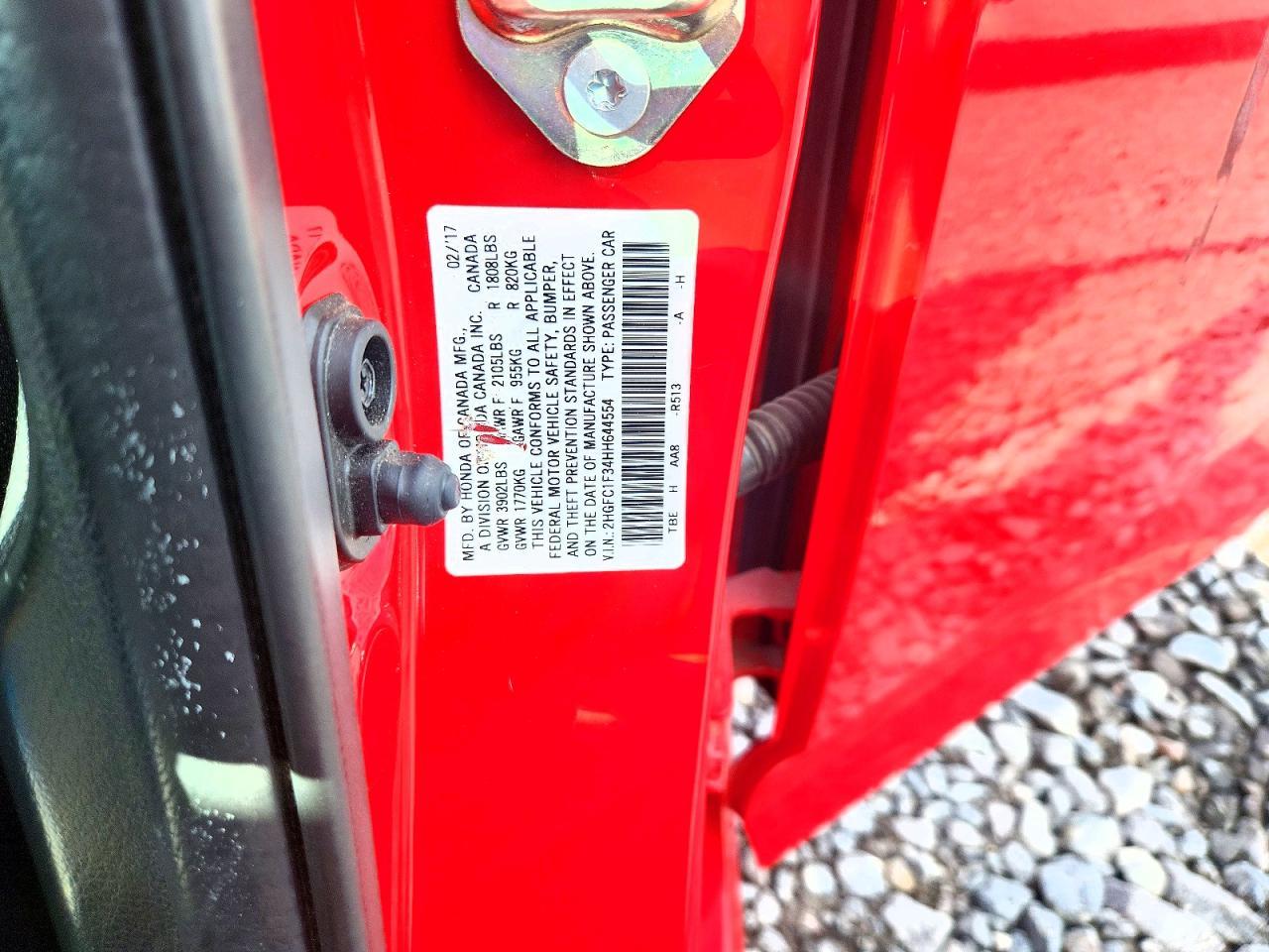 2017 Honda Civic ex