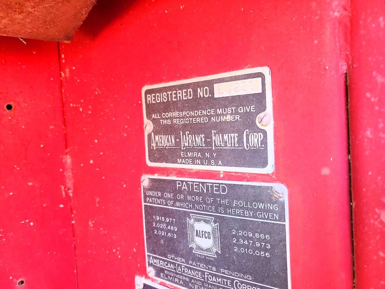 1948 Americanlafranc Fire Truck-Fire Truck