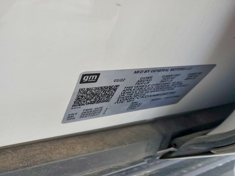 2022 Chevrolet Suburban C1500 lt