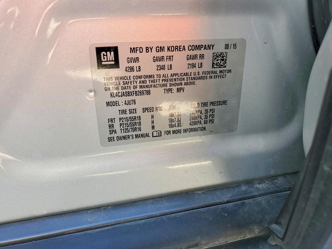 2015 Buick Encore Essence
