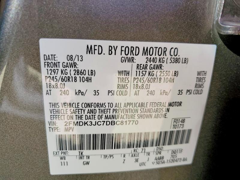 2013 Ford Edge sel