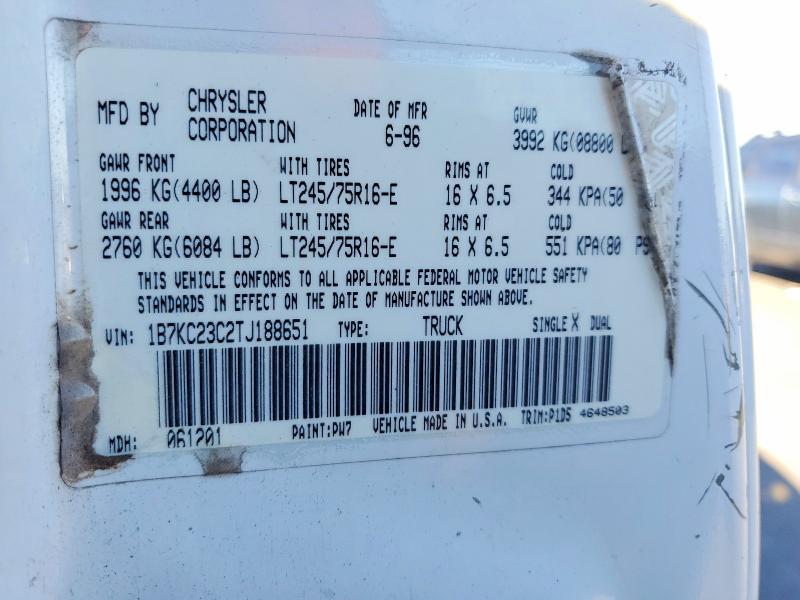1996 Dodge Ram 2500