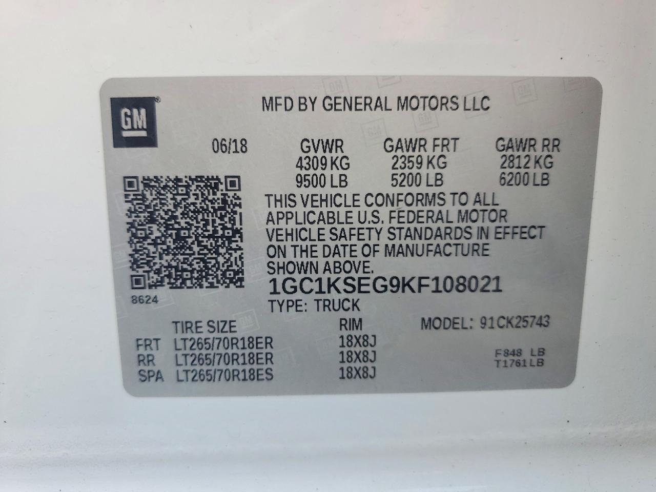 2019 Chevrolet Silverado K2500 Heavy Duty LT