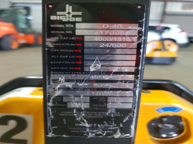 2024 Big Joe 2024 Uriw Pallet Jack-Pallet Jack