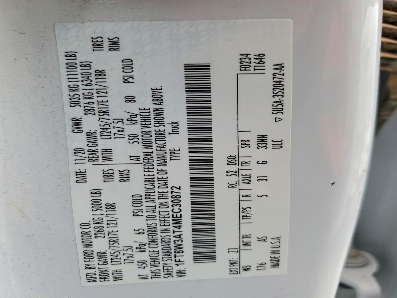 2021 Ford F350 Super Duty