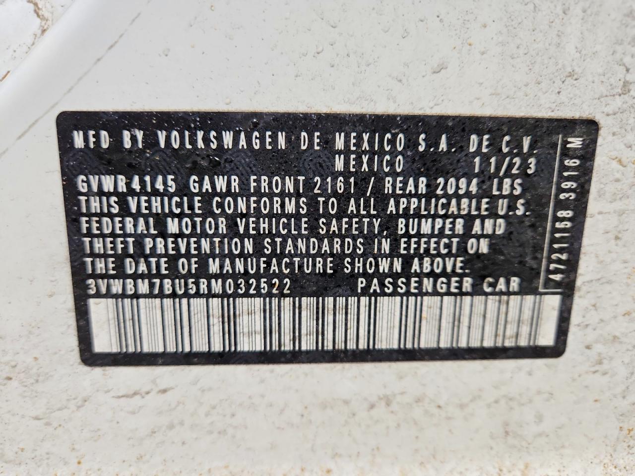 2024 Volkswagen Jetta Sport