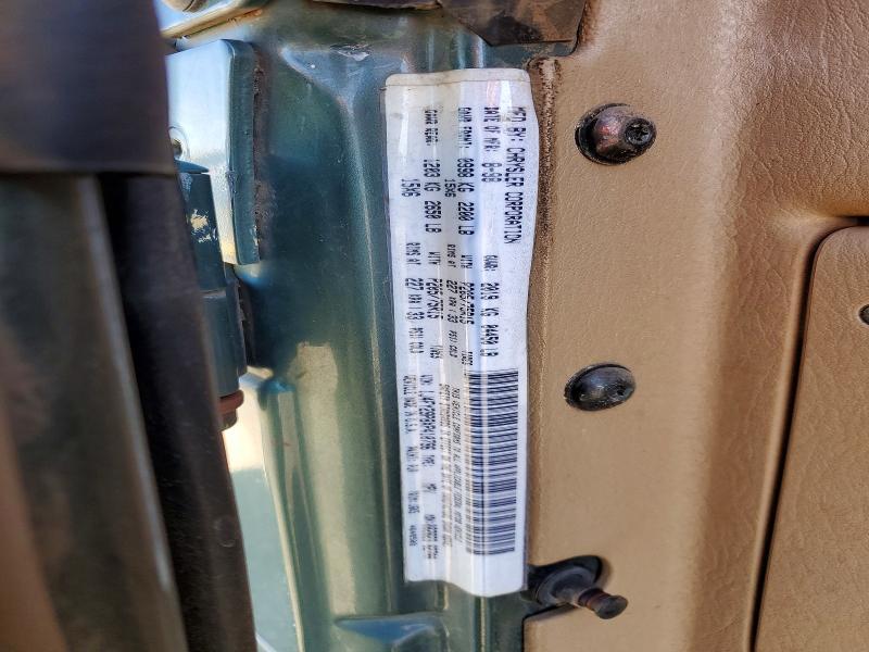 1999 Jeep Wrangler / tj se