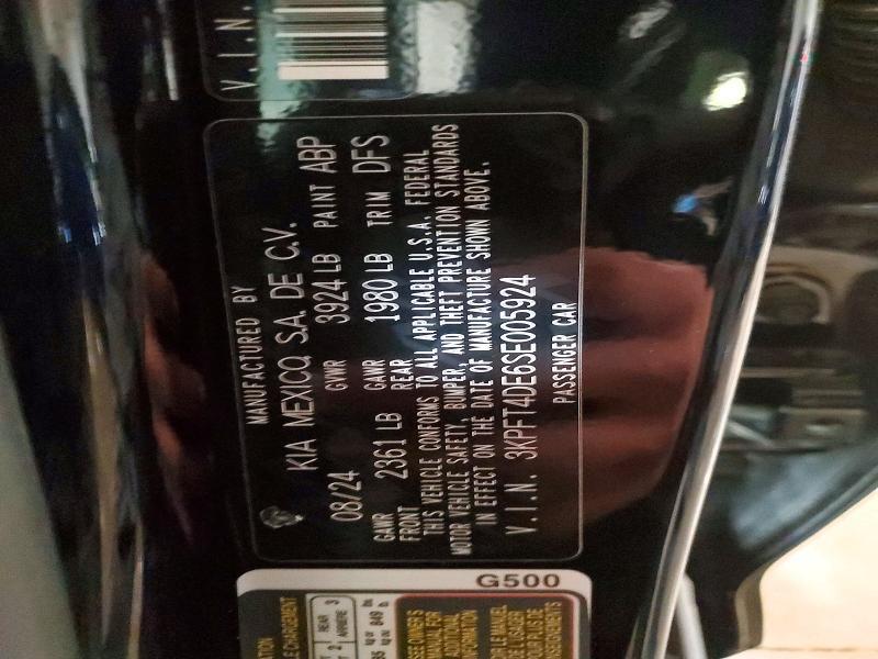 2025 KIA K4 lxs