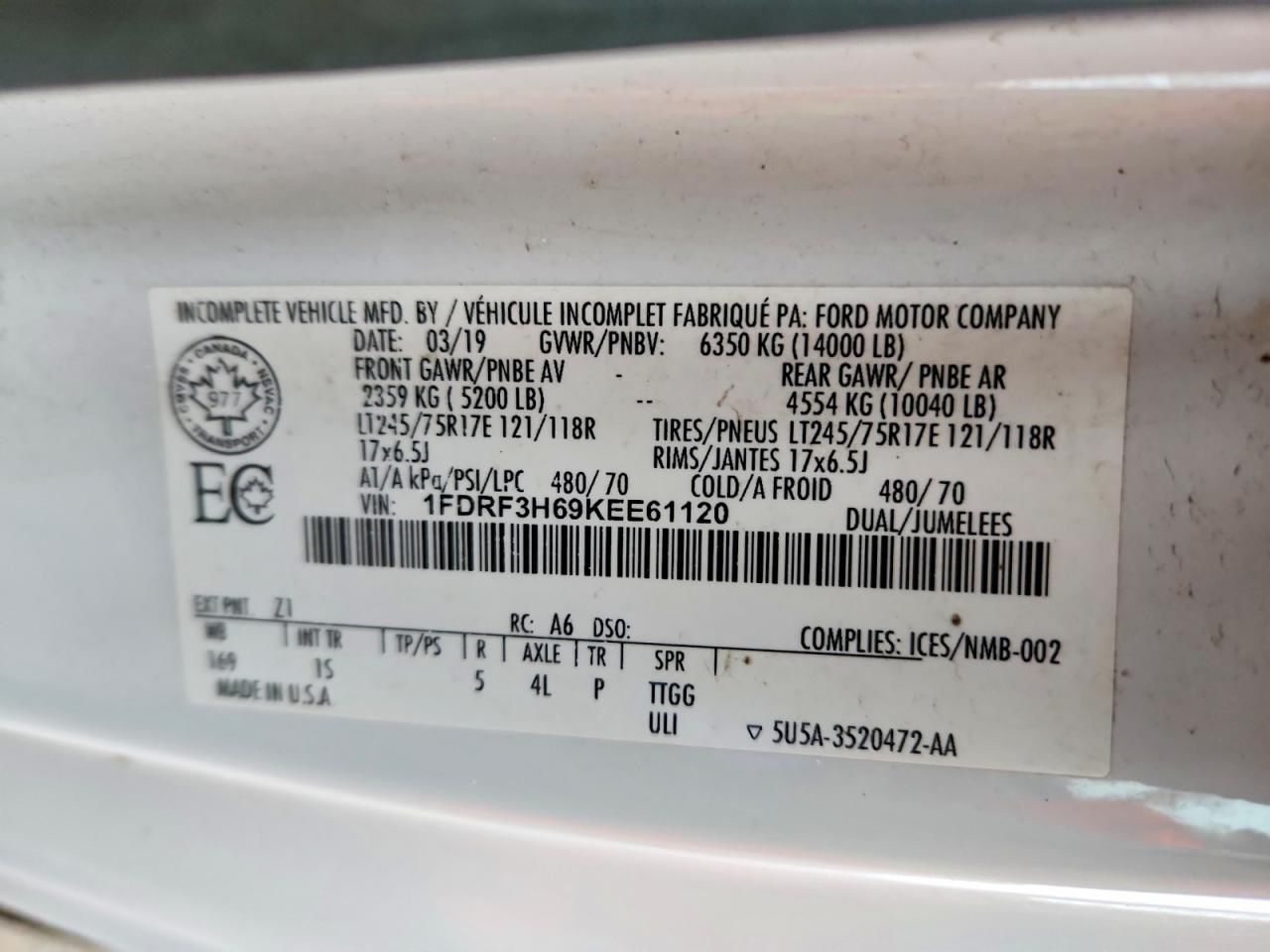 2019 Ford F350 Super Duty