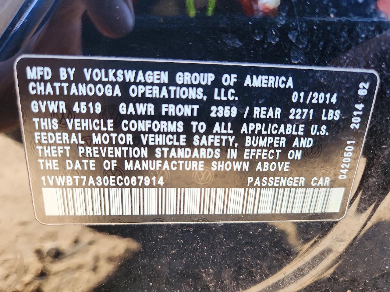 2014 Volkswagen Passat se
