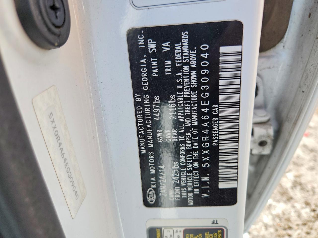 2014 KIA Optima sxl Turbo