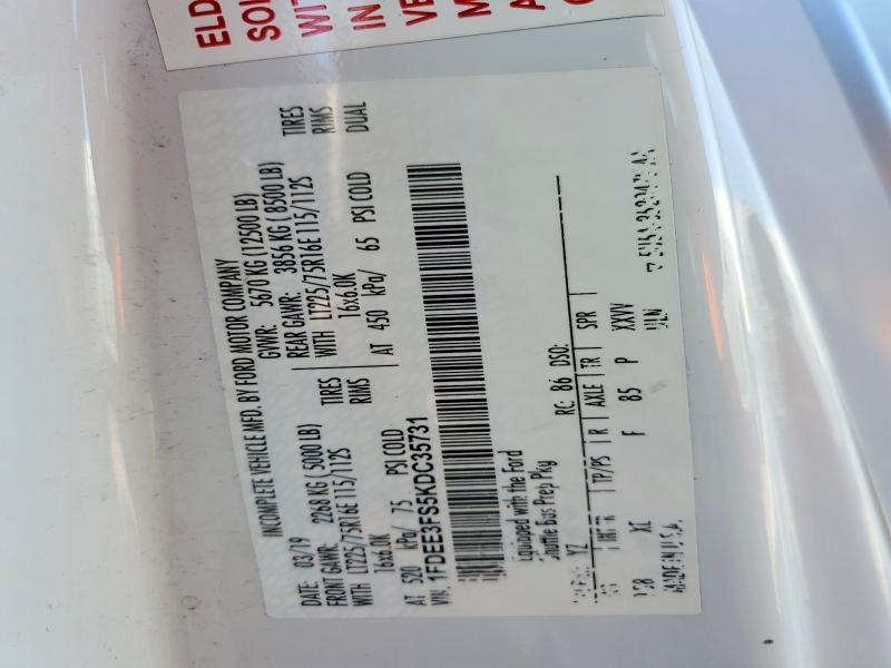 2019 Ford E350 Shuttle Bus