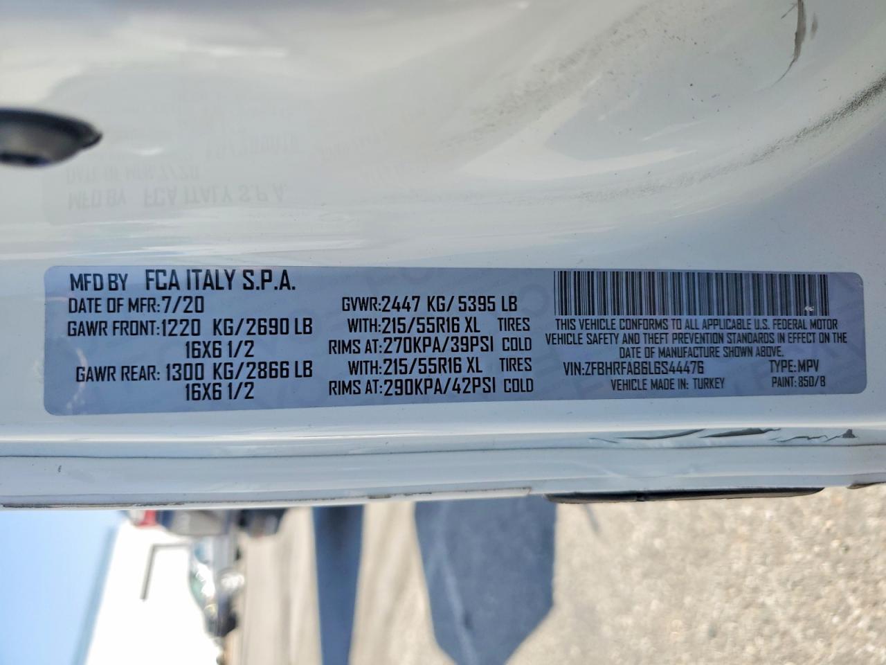 2020 Dodge RAM Promaster City