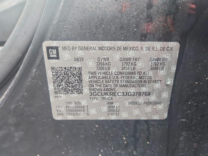 2018 Chevrolet Silverado K1500 LT