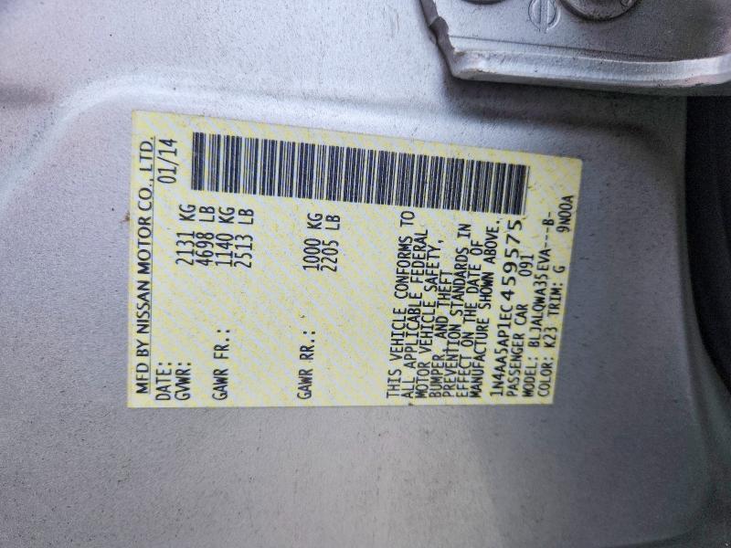 2014 Nissan Maxima 3.5 s