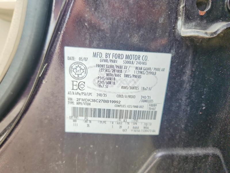 2007 Ford Edge sel