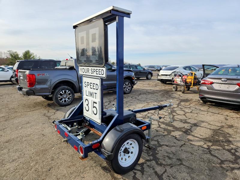 2022 Hill & Smith SAM Speed Limit Sign Trailer