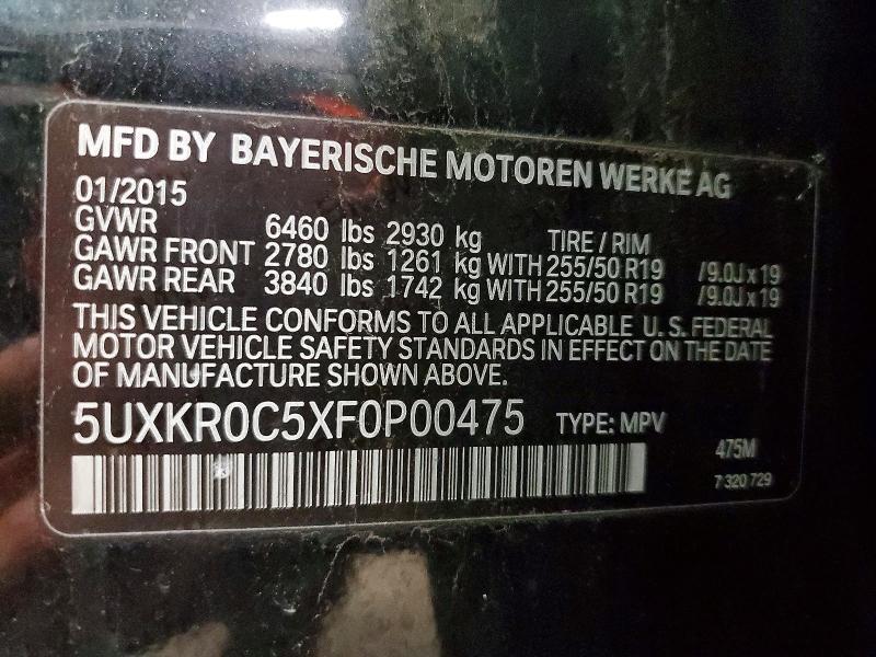 2015 BMW X5 Xdrive35i