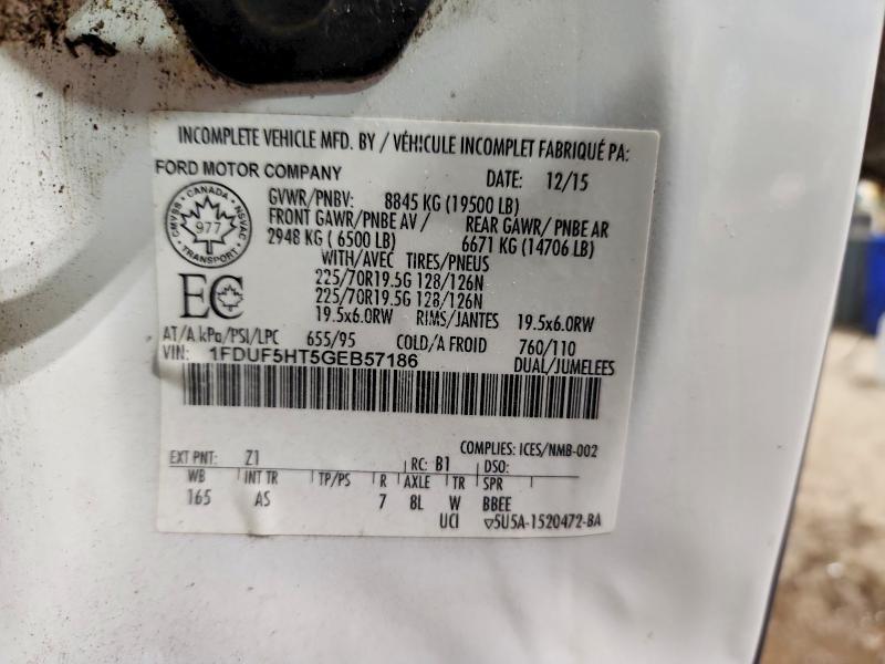 2016 Ford F550 Super Duty