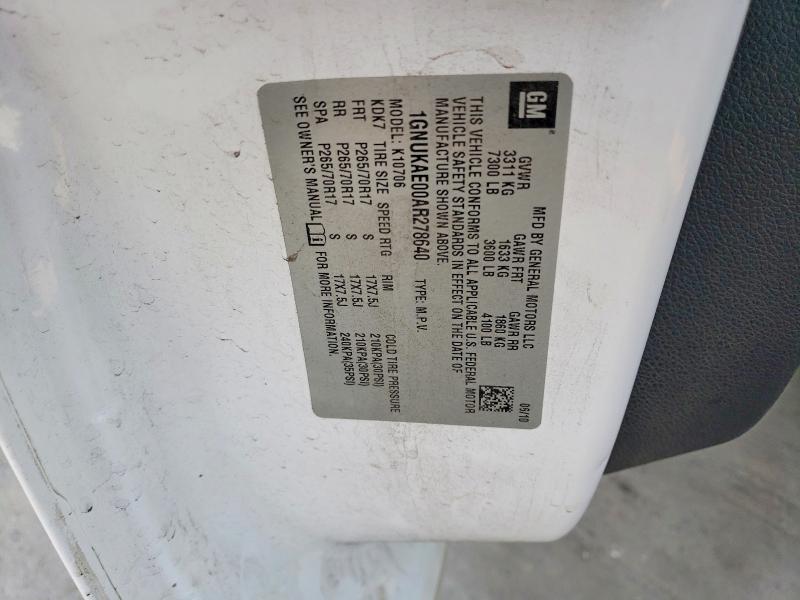 2010 Chevrolet Tahoe K1500 ls