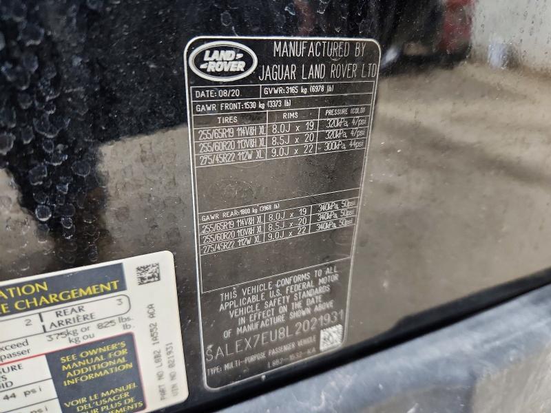 2020 Land Rover Defender 110 x