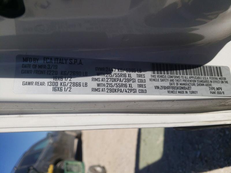 2019 Dodge RAM Promaster City SLT