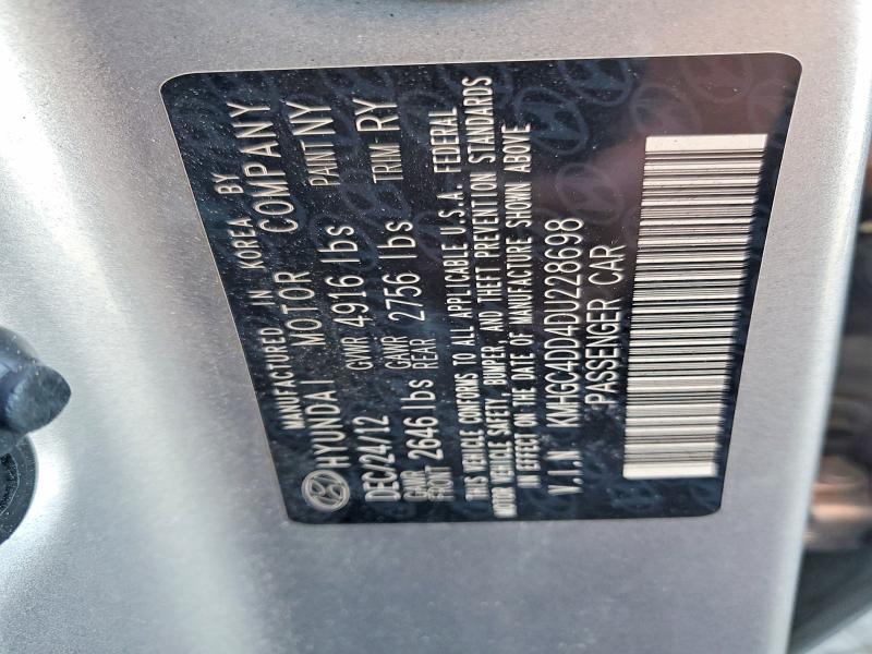 2013 Hyundai Genesis 3.8l