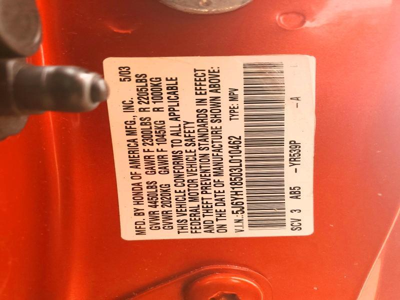 2003 Honda Element ex