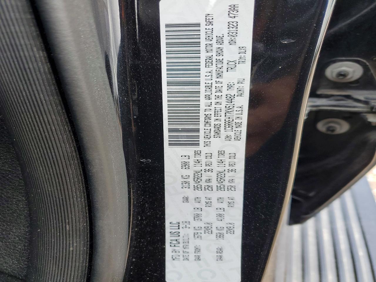 2019 Dodge RAM 1500 Limited