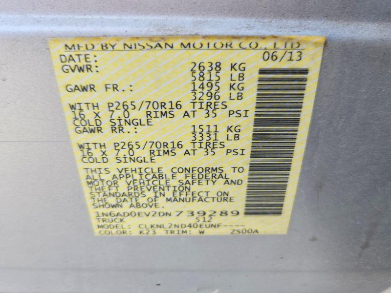 2013 Nissan Frontier S