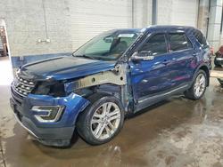 Ford salvage cars for sale: 2016 Ford Explorer xlt