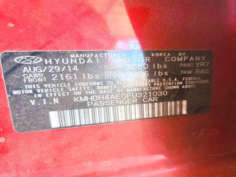 2015 Hyundai Elantra Limited