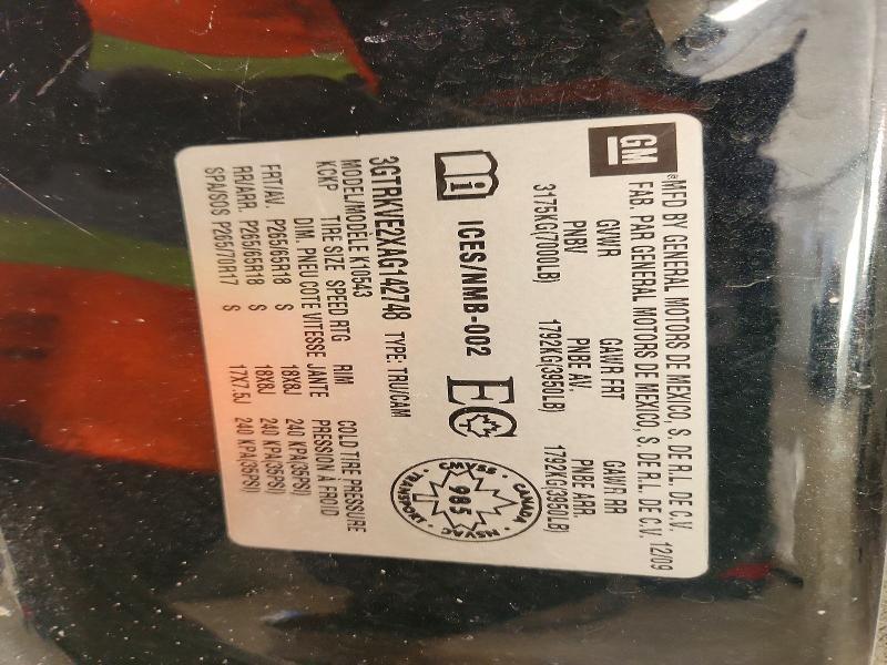 2010 GMC Sierra K1500 SLE