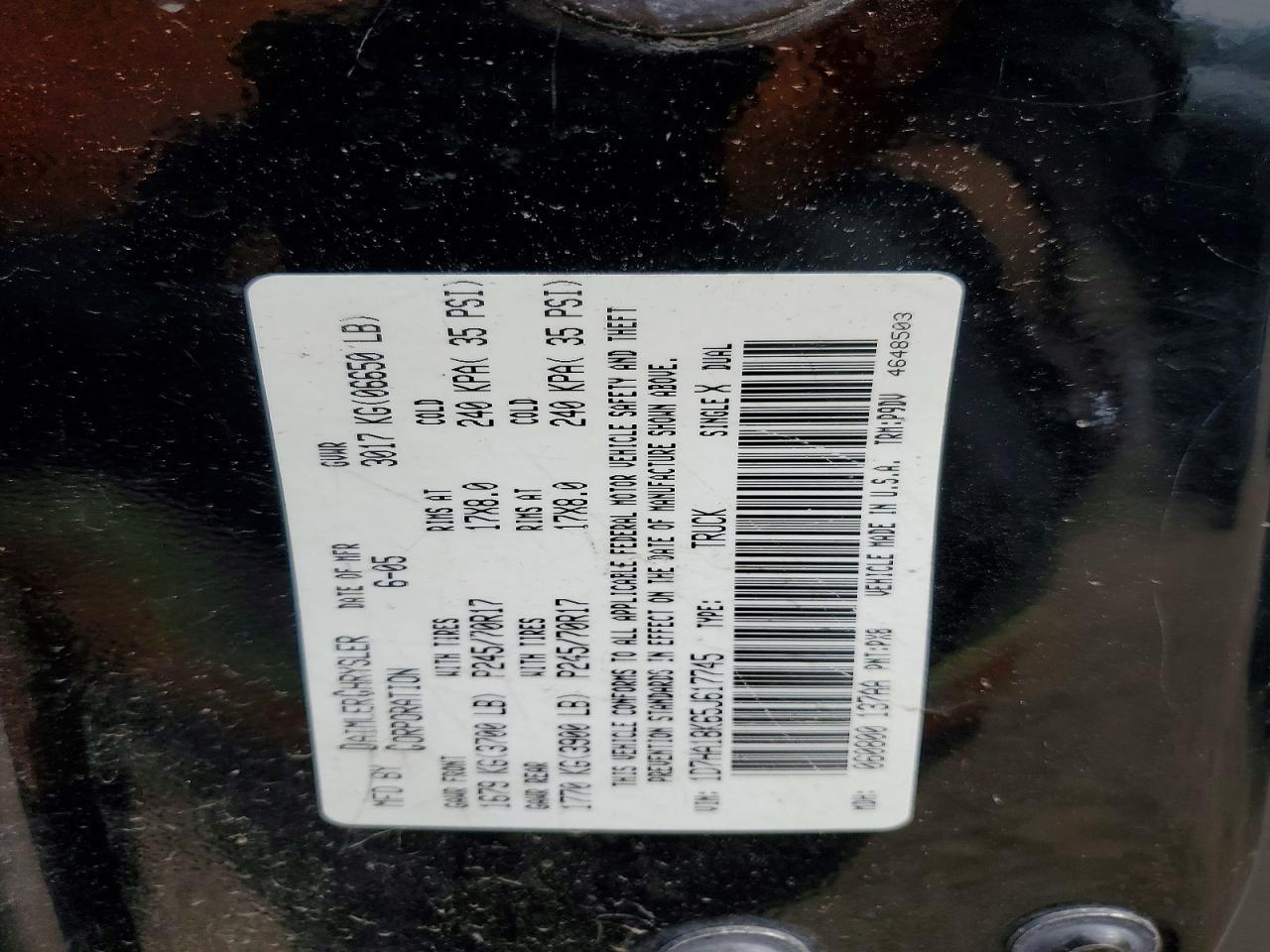 2005 Dodge RAM 1500 ST