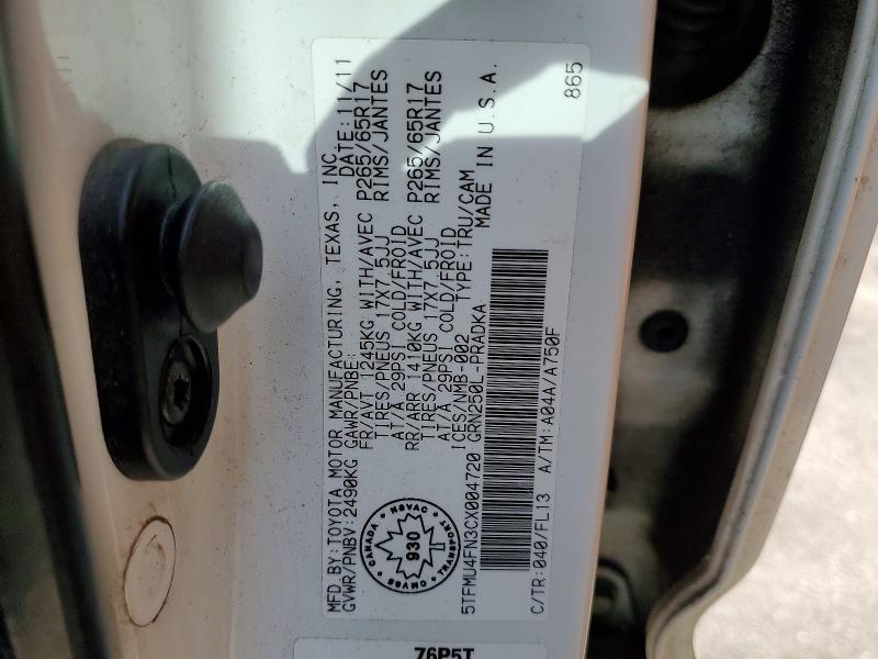 2012 Toyota Tacoma V6