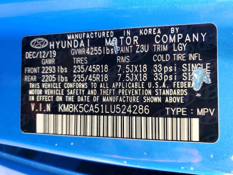 2020 Hyundai Kona Ultimate