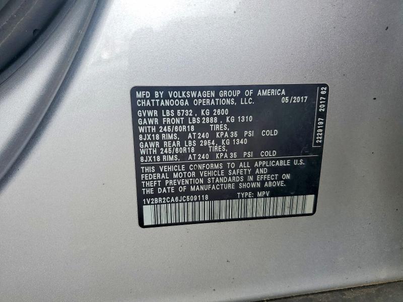 2018 Volkswagen Atlas