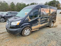 Salvage trucks for sale at Gainesville, GA auction: 2019 Ford Transit T-350