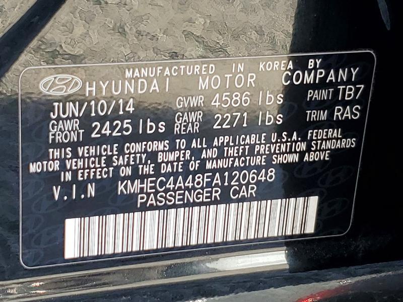 2015 Hyundai Sonata Hybrid Limited