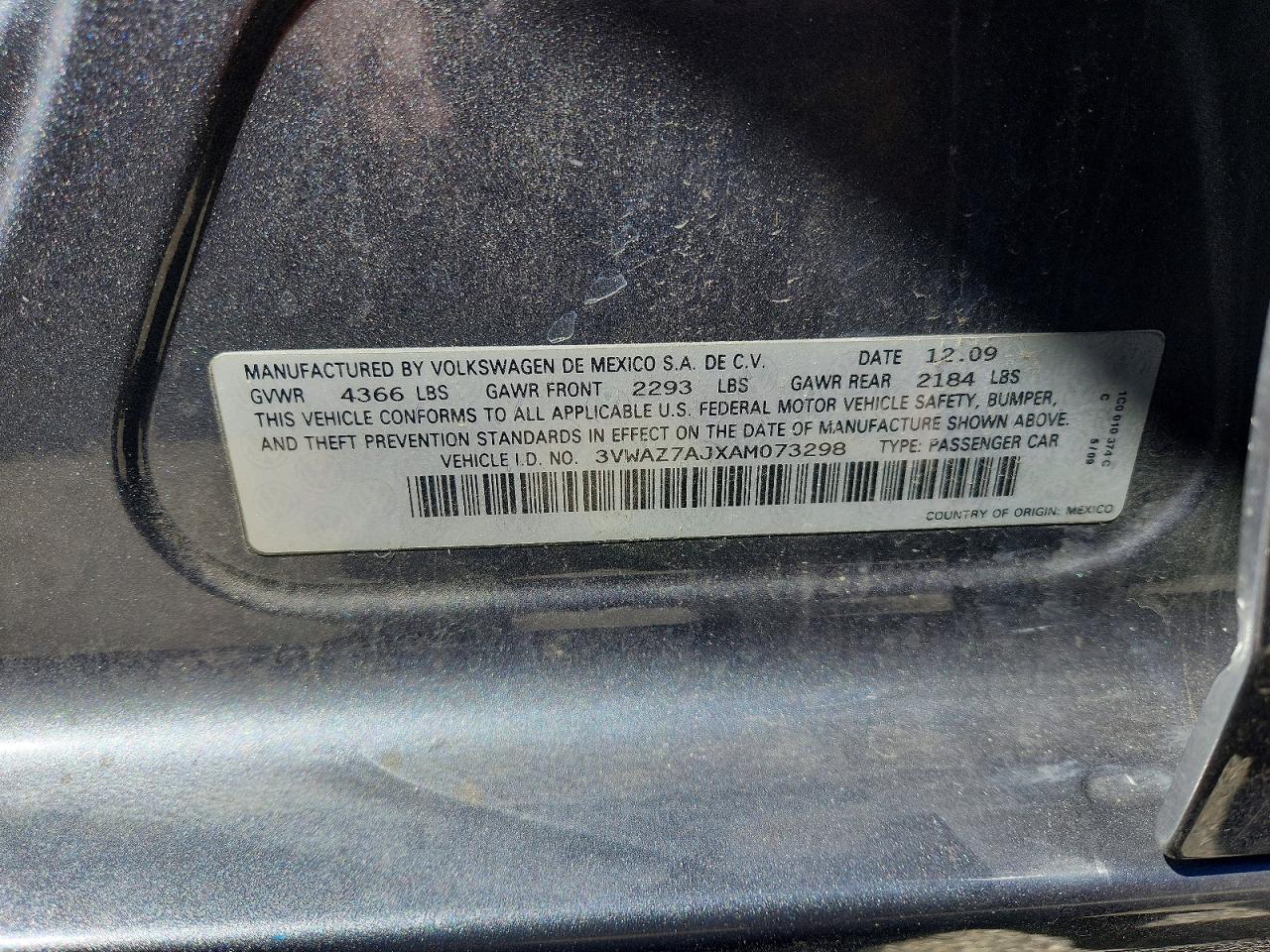 2010 Volkswagen Jetta Limited