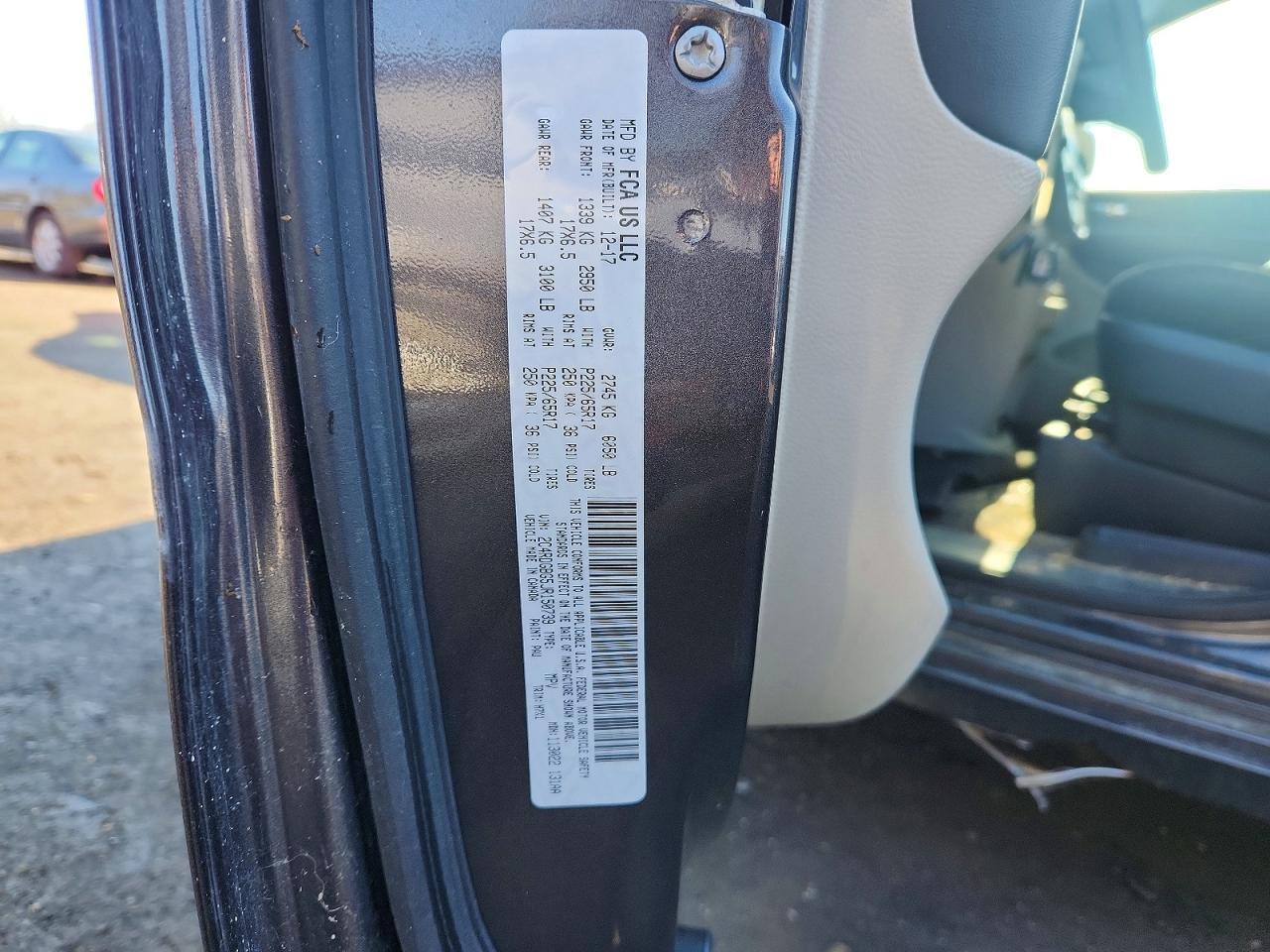 2018 Dodge Grand Caravan se
