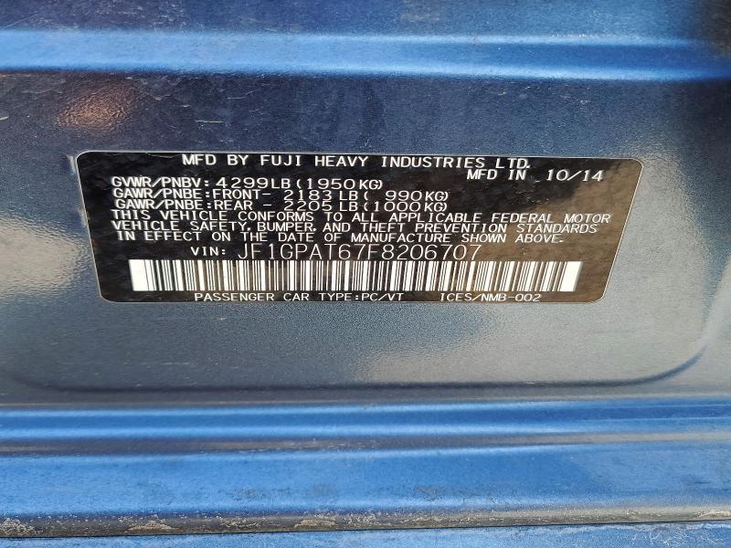 2015 Subaru Impreza Sport