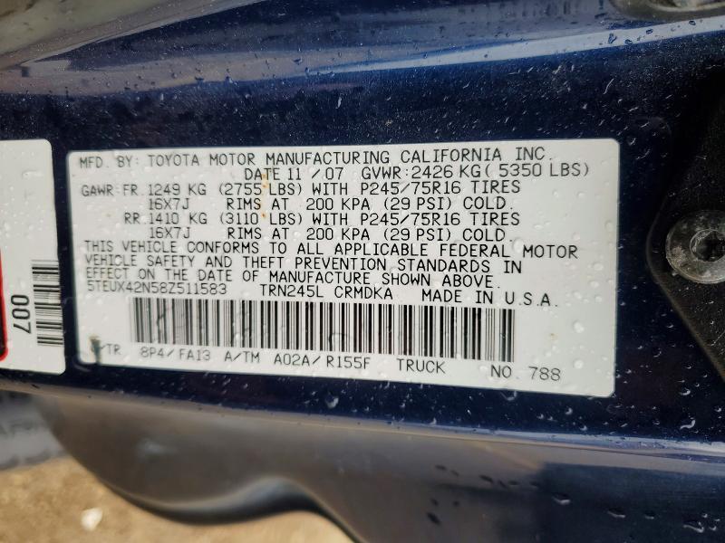 2008 Toyota Tacoma Base