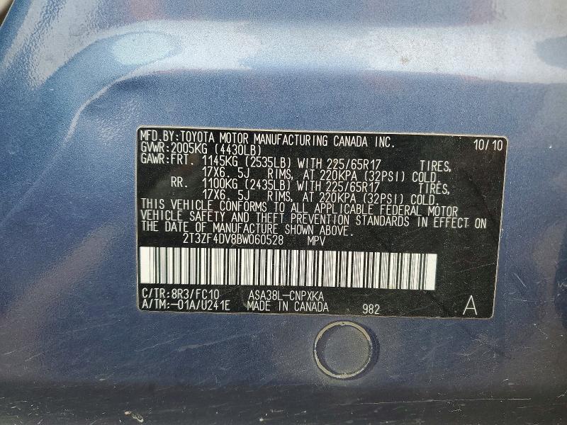 2011 Toyota Rav4 Base