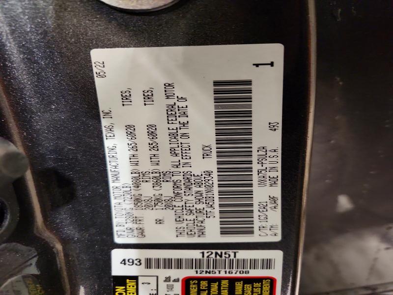 2022 Toyota Tundra Limited