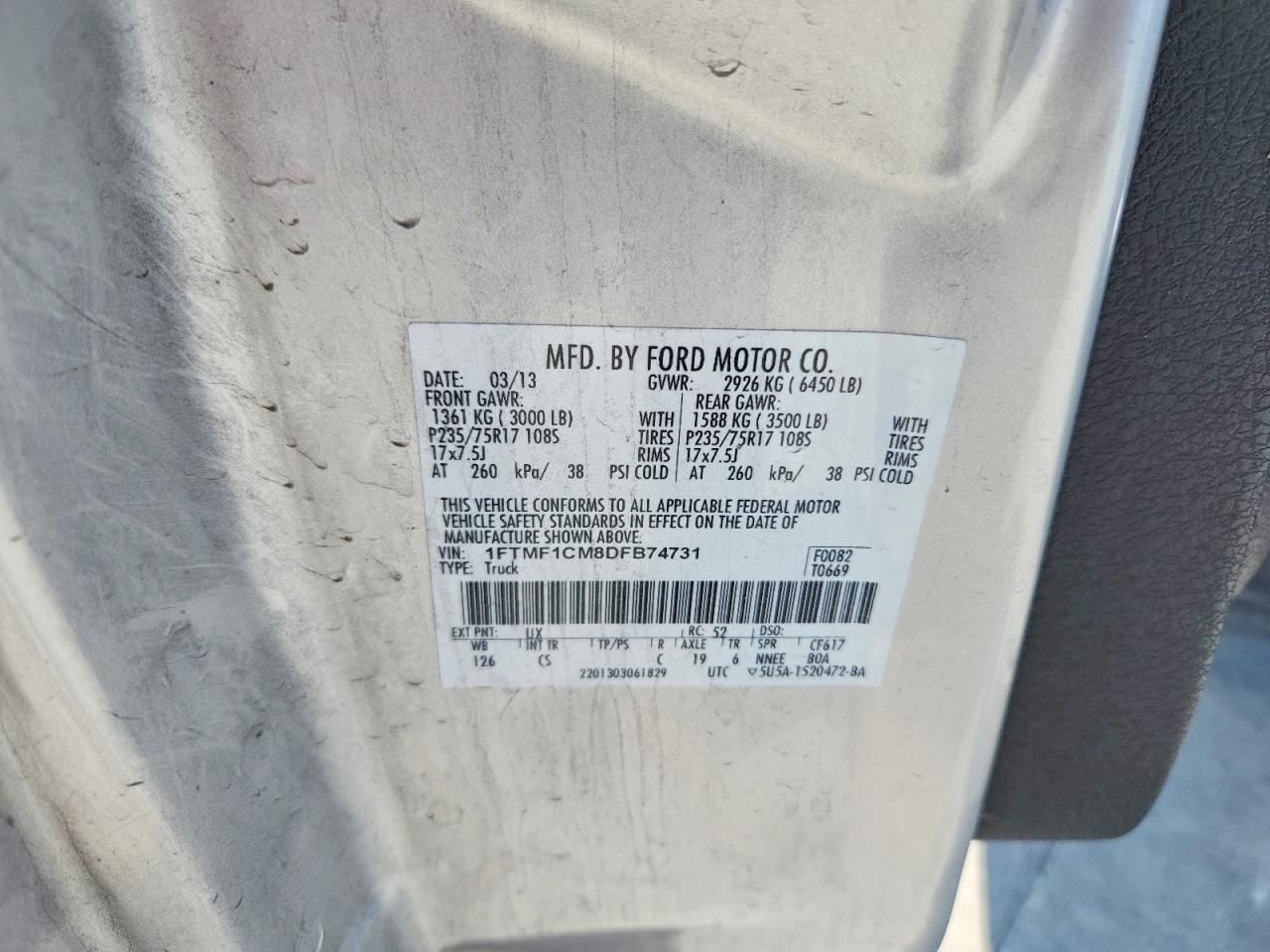 2013 Ford F150