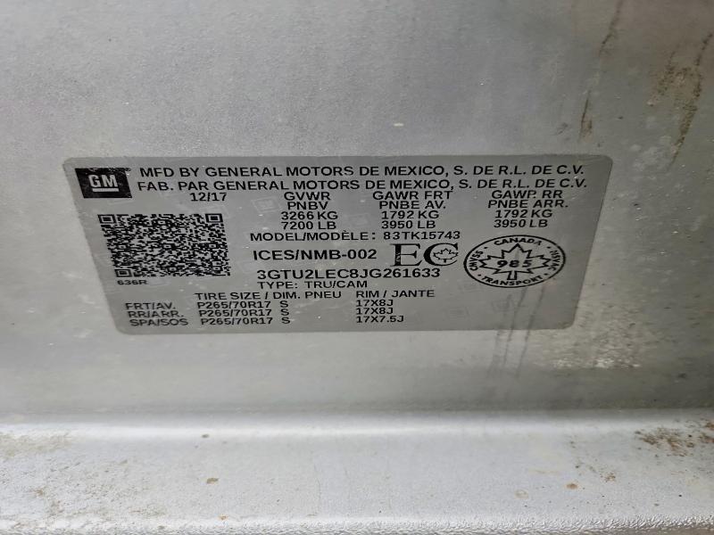 2018 GMC Sierra K1500